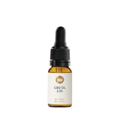 CBD olej - 2,5 % cannabidol