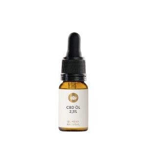 CBD olej - 2,5 % cannabidol