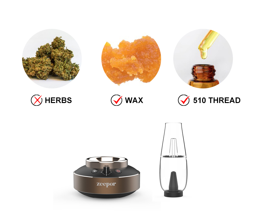 Zeepor Halo Filter - stolový vaporizér